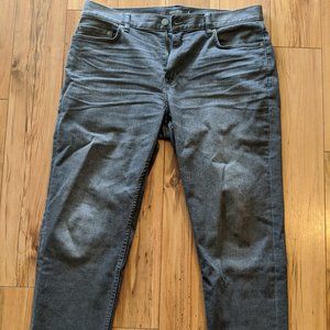 Banana Republic Rapid Movement Denim 34x30 Gray